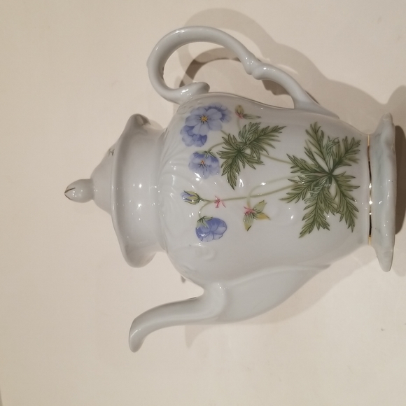 Vintage imperial lemoges large tea pot - Picture 2 of 8